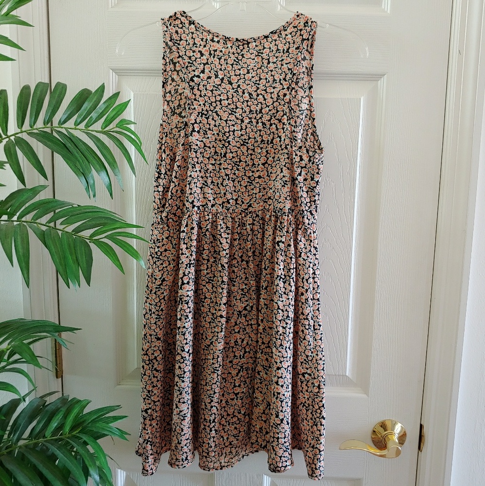 SOLD! LA Hearts Floral Button Dress - Picture 7 of 7